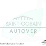 LH FRONT DOOR GLASS GREEN (2HOLES) SEKURIT